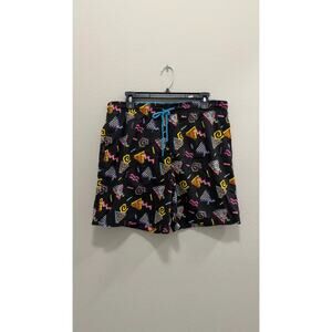 Broken Threads Men's Retro 90s Swim Trunks – Large NWT